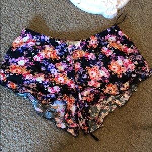 Floral shorts